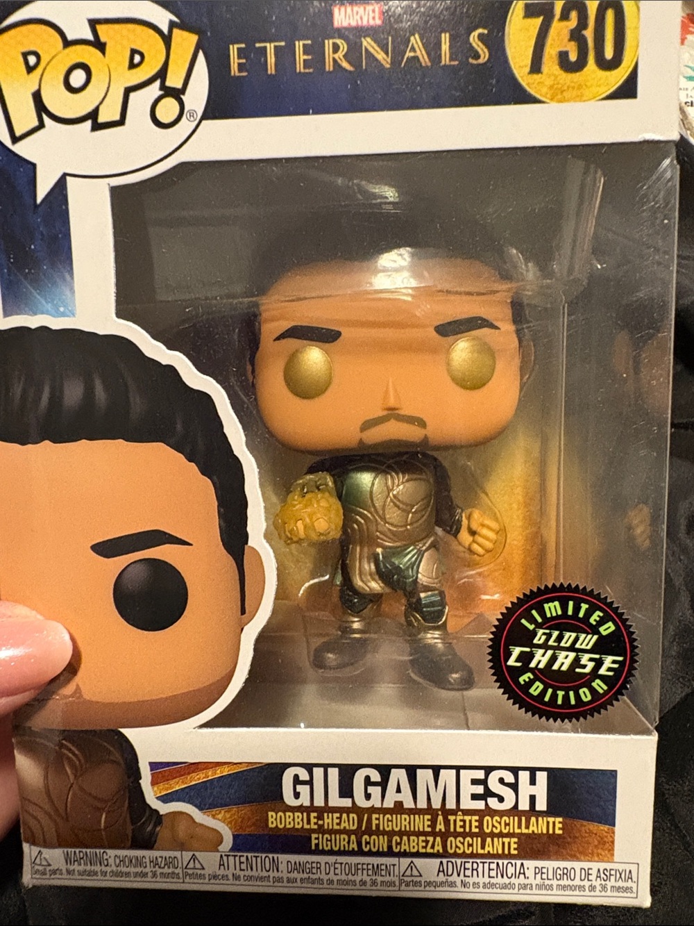 Funko Pop! Eternals #730 Gilgamesh Limited Glow Chase price each 2 in stock